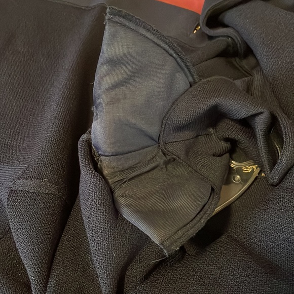 St. John Basics Navy Blue Knit Jacket. Size S. - Picture 10 of 10